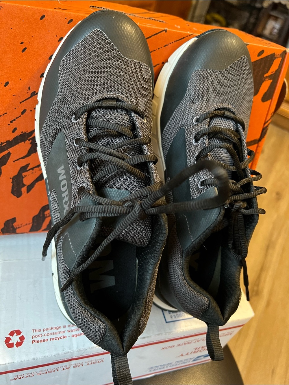 WORX by Red Wing 5159 Lithium Women's Steel Toe Safety Work size 9M NIB